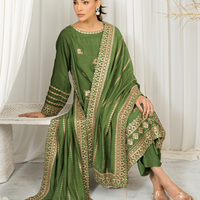 silk dupatta